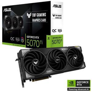 ASUS TUF RTX5070 TI O16G GAMING video card PCI Express 5.0 GDDR7 256 bit 28 Gbps