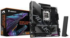 Gigabyte B840M AORUS ELITE motherboard WiFi6E AM5 DDR5 Micro ATX M.2 PCIe