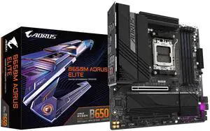Gigabyte B650M AORUS ELITE motherboard AM5 DDR5 Micro ATX M.2 PCIe
