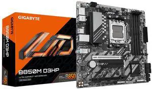 Gigabyte B850M D3HP motherboard Micro ATX DDR5 AM5 M.2 PCIe USB Type-C