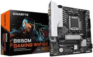 Gigabyte B650M GAMING WIFI6E/6E AMD motherboard AM5 DDR5 Micro ATX M.2 PCIe