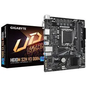 Gigabyte H610M S2H V3 DDR4 LGA 1700 Micro ATX M.2 PCIe USB 3.2 motherboard