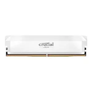 Crucial Pro Overclock DIMM Ram 16GB DDR5 6400Mhz CL38 White CP16G64C38U5W Crucial Pro Overclock DIMM Ram 16GB DDR5 6400Mhz CL38 White CP16G64C38U5W