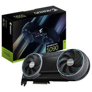 Gigabyte RTX 5090 GV-N5090AORUS IF-32GD GDDR7 PCIe 5.0 x16 28Gbps 512bit 32GB Gigabyte RTX 5090 GV-N5090AORUS IF-32GD GDDR7 PCIe 5.0 x16 28Gbps 512bit 32GB
