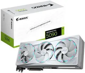 Gigabyte AORUS GeForce RTX 5090 STEALTH ICE 32G GV-N5090AORUSST ICE-32GD GDDR7 video card Gigabyte AORUS GeForce RTX 5090 STEALTH ICE 32G GV-N5090AORUSST ICE-32GD GDDR7 video card