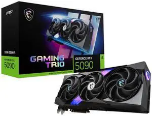 MSI RTX 5090 32G GAMING TRIO OC video card PCI E Gen 5 x16 512-bit GDDR7 28 Gbps MSI RTX 5090 32G GAMING TRIO OC video card PCI E Gen 5 x16 512-bit GDDR7 28 Gbps