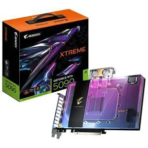 Gigabyte AORUS RTX 5090 XTREME WATERFORCE WB 32G GV-N5090AORUSX WB-32GD GDDR7 Gigabyte AORUS RTX 5090 XTREME WATERFORCE WB 32G GV-N5090AORUSX WB-32GD GDDR7