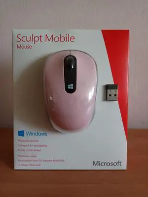 ^SCULPT MOBILE MOUSE LIGHT PINK