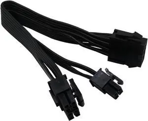 COMeap CPU 8 Pin Female to CPU 8 Pin ATX 4 Pin Male Power Supply Converter Adapter Extension Cable for Motherboard 9.5-inch(24cm)