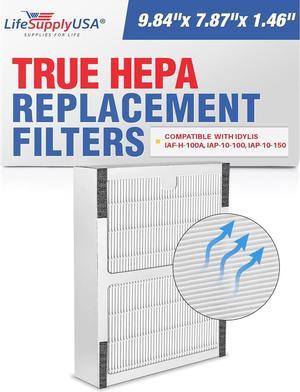 HEPA Replacement Filter for Idylis IAF-H-100A IAP-10-100 IAP-10-150