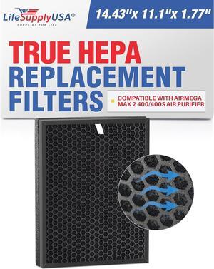 1 HEPA and 2 Carbon Replacement Filter Pack for Coway AP-0512NH