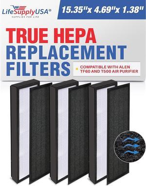 Replacement HEPA Filter fits Alen TF60 and T500 Air Purifier