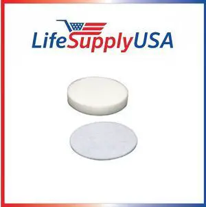 1 Foam 1 Felt Filter Compatible with Shark Navigator Professional NV60 NV70 NV71 NV80 NV90 NV95 UV420 Vacuum Cleaners, Part XFF80
