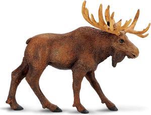 Wild Safari North American Wildlife Moose Safari Ltd Animal Toy Figure