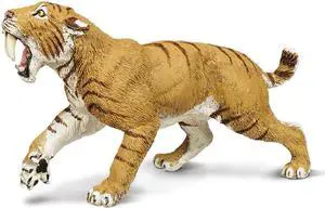 Wild Safari Prehistoric World Smilodon Safari Ltd New Educational Toy Figure