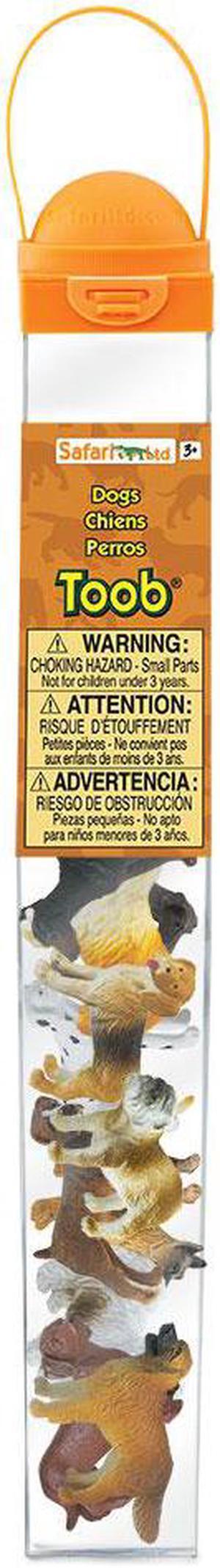 Toobs Dogs Safari Ltd Set Educational Kids Toy Figure