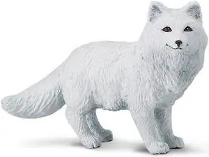 Wild Safari North American Wildlife Arctic Fox Safari Ltd Animal Toy Figure