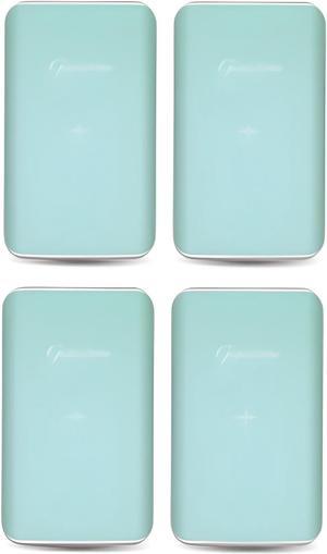 [4-Pack] Gigastone Power Bank 5000mAh USB+Wireless Output Portable Charger Tiffany Blue