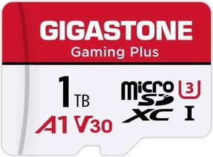 [Gigastone] 1TB Micro SD Card, Gaming Plus, up to 150MB/s, MicroSDXC Memory Card for Nintendo-Switch, Steam Deck, 4K Video Recording, UHS-I A1 U3 V30 C10, with Adapter
Visit the Gigastone Store