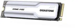 GIGASTONE Game Turbo PCIe Gen4x4 SSD 1TB, Speed Up to 7,300MB/s, Heat Sink, with SLC Caching Gaming/PC/Desktop/Laptop 5-Year Warranty M.2 NVMe PCIe 4.0 2280 Internal Solid State Drive-White GIGASTONE Game Turbo PCIe Gen4x4 SSD 1TB, Speed Up to 7,300MB/s, Heat Sink, with SLC Caching Gaming/PC/Desktop/Laptop 5-Year Warranty M.2 NVMe PCIe 4.0 2280 Internal Solid State Drive-White