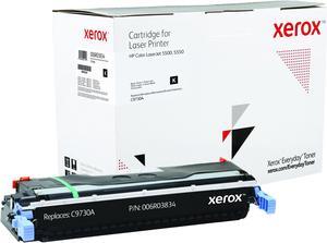 Xerox 006R03834 Compatible Toner Cartridge Replaces HP C9730A Black Toner Standard Yield