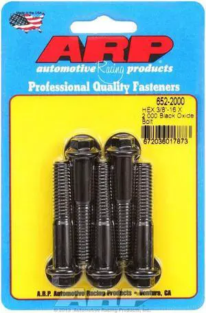ARP Universal Bolt 3/8-16 in Thread 2.000 in Long Chromoly 5 pc P/N 652-2000