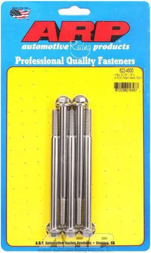 ARP Universal Bolt 5/16-18 in Thread 4.500 in Long Stainless 5 pc P/N 622-4500