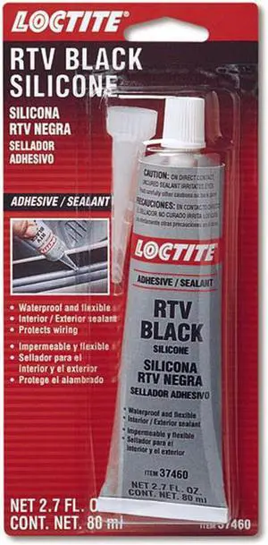 Loctite 37460 RTV Silicone Black - Adhesive