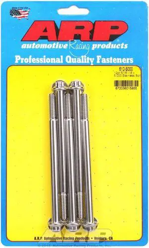 ARP Universal Bolt 5/16-18 in Thread 5.000 in Long Stainless 5 pc P/N 612-5000
