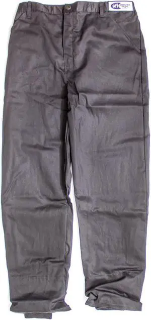 G-FORCE 2X-Large Black Single Layer GF125 Driving Pants P/N 4127XXLBK