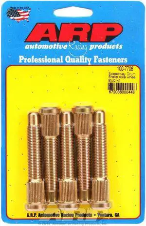 ARP Wheel Stud Press-On 1/2-20 in Thread 5 pc P/N 100-7706
