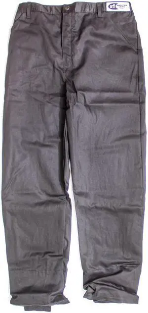 G-FORCE Small Black Single Layer GF125 Driving Pants P/N 4127SMLBK