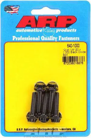 ARP Universal Bolt 1/4-20 in Thread 1.000 in Long Chromoly 5 pc P/N 640-1000