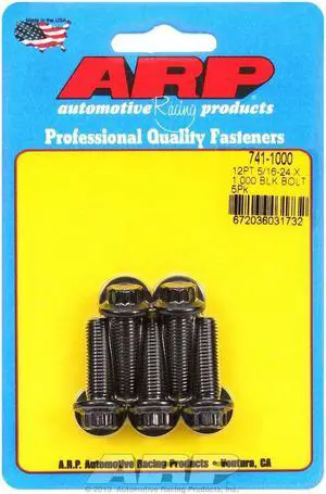 ARP Universal Bolt 5/16-24 in Thread 1.000 in Long Chromoly 5 pc P/N 741-1000