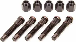 Moroso Lugnut/Wheel Stud Kit 1/2-20 Thread 0.594 In Knurl P/N 46485