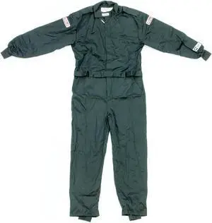 G-FORCE Black Small GF125 1 Piece Driving Suit P/N 4125SMLBK