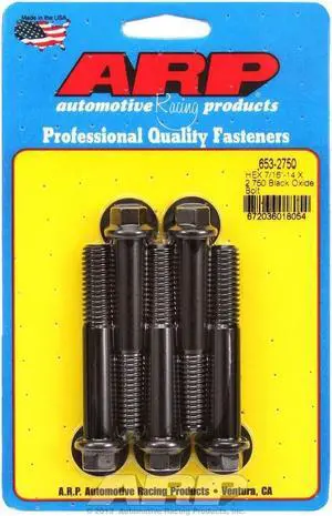 ARP Universal Bolt 7/16-14 in Thread 2.750 in Long Chromoly 5 pc P/N 653-2750
