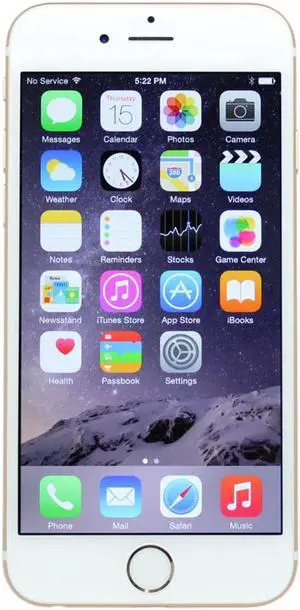Apple iPhone 6 a1549 16GB Gold LTE CDMA/GSM Unlocked -Very Good