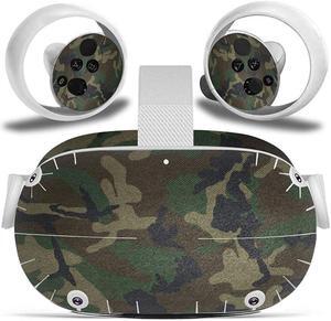 Misskit Vinyl Skin Sticker for Oculus Quest 2 VR Headset Controller PVC Decals Cute Cartoon Wrap Cover for Oculus Quest 2 Accessories