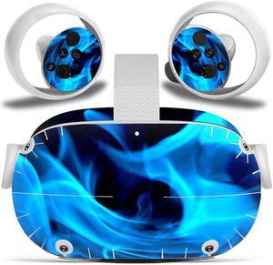 Misskit Vinyl Skin Sticker for Oculus Quest 2 VR Headset Controller PVC Decals Cute Cartoon Wrap Cover for Oculus Quest 2 Accessories