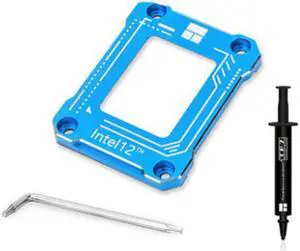 CPU Contact Frame for LGA 1700 Retrofit Kit, 17XX-BCF Bracket Intel 12th/13th/14th Generation Anti-Bending Buckle Blue CPU Contact Frame for LGA 1700 Retrofit Kit, 17XX-BCF Bracket Intel 12th/13th/14th Generation Anti-Bending Buckle Blue
