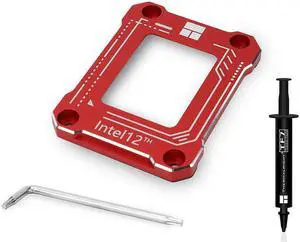 CPU Contact Frame for LGA 1700 Retrofit Kit, 17XX-BCF Bracket Intel 12th/13th/14th Generation Anti-Bending Buckle Red CPU Contact Frame for LGA 1700 Retrofit Kit, 17XX-BCF Bracket Intel 12th/13th/14th Generation Anti-Bending Buckle Red