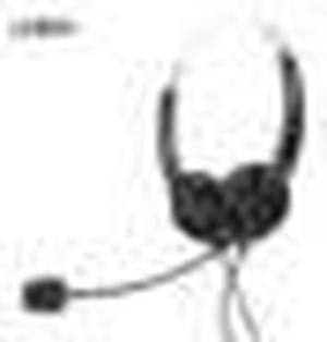 Brand  Binaural Headphones With Mic Hands Call Center Telephone Corded Headset Headphone Noise Cancelling