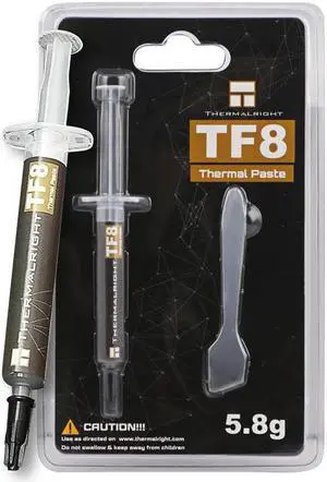 TF8 13.8 W / m.k high-end thermal grease non-conductivity and high heat transfer for CPU GPU cooler 5.8g TF8 13.8 W / m.k high-end thermal grease non-conductivity and high heat transfer for CPU GPU cooler 5.8g