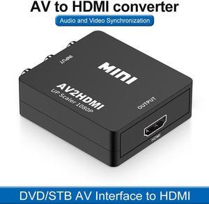 HW-2105 AV to HDMI converter Mini AV to HDMI 1080p HD Video Converter AV 2hdmi