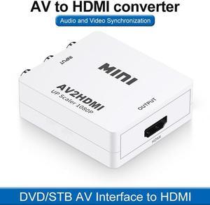 HW-2105 AV to HDMI converter Mini AV to HDMI 1080p HD Video Converter av2hdmi