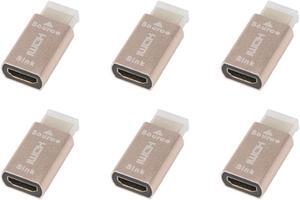6X HDMI Lock Screen Signal Holder KVM HDMI2.0 Virtual Adapter EDID DDC Dummy Plug for HDMI Display