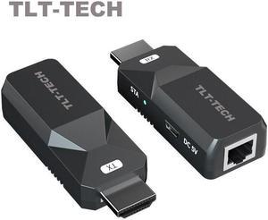 2022 New MINI HDMI extender over cat6/cat5e cable up to 50M 165ft full HD1080P supported HDMI extender cable amplifier for HDTV