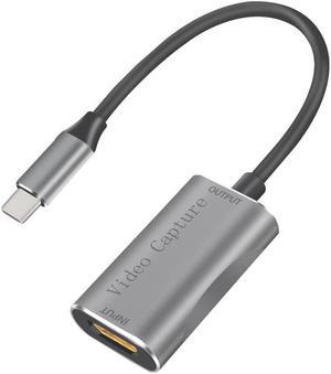 HDMI-compatible 4K HD Audio Video Capture Card 1080P 60Hz Video Recording Live Steaming Capture Adapter for PS4/5 Xbox Switch