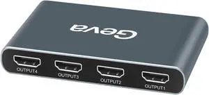 4K HDMI-compatible Splitter 1 in 4 Out 4K@60Hz HD 2.0 1x4 Splitter SST converter Adapter for Xbox PS4 Switch PC Laptop HDTV